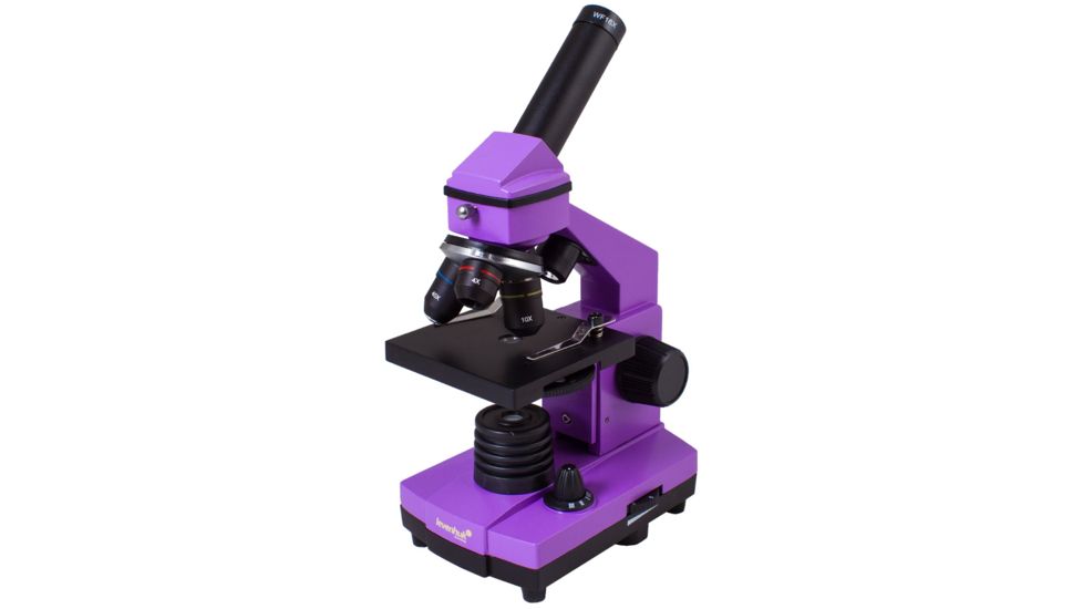 Rainbow Series 64-640x 2L PLUS Microscope,Amethyst
