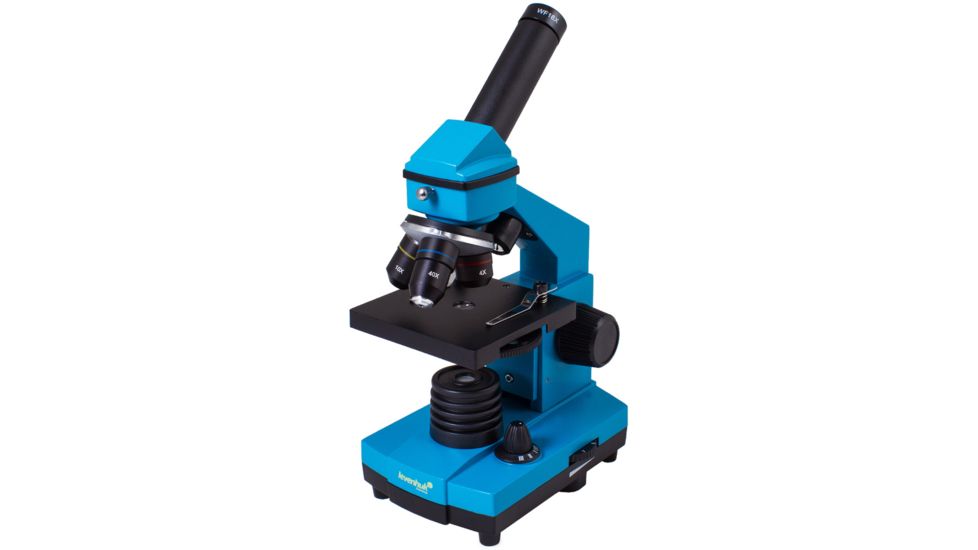 Rainbow Series 64-640x 2L PLUS Microscope,Azure