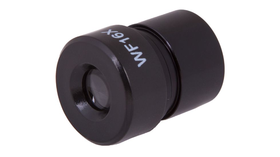 Levenhuk Rainbow WF16x Microscope Eyepiece, Black, Small 69419