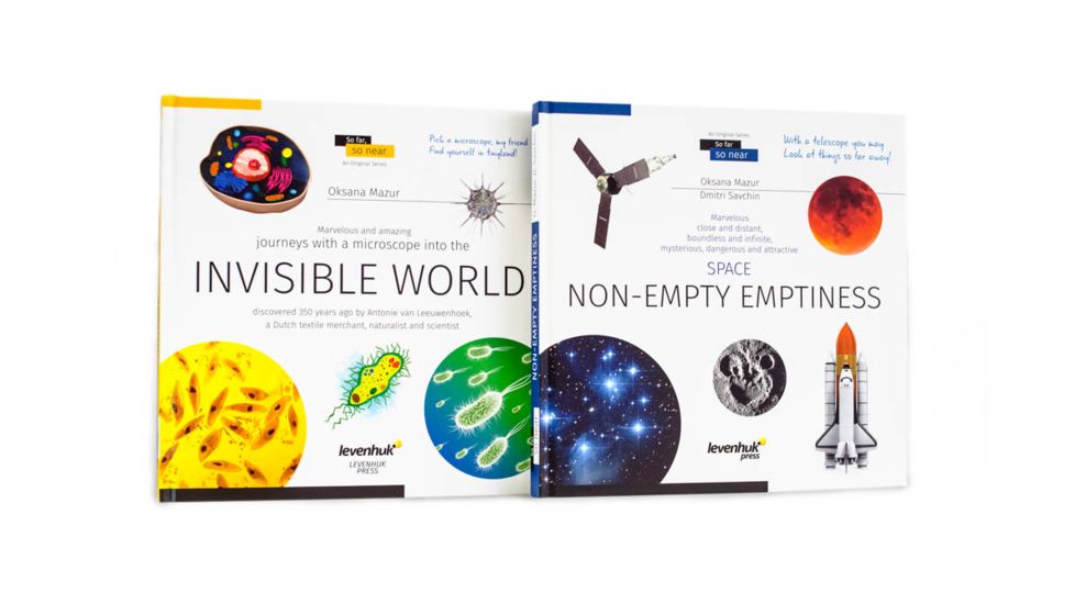 Levenhuk Space. Microworld. Knowledge book (two-volume edition), Medium 70730