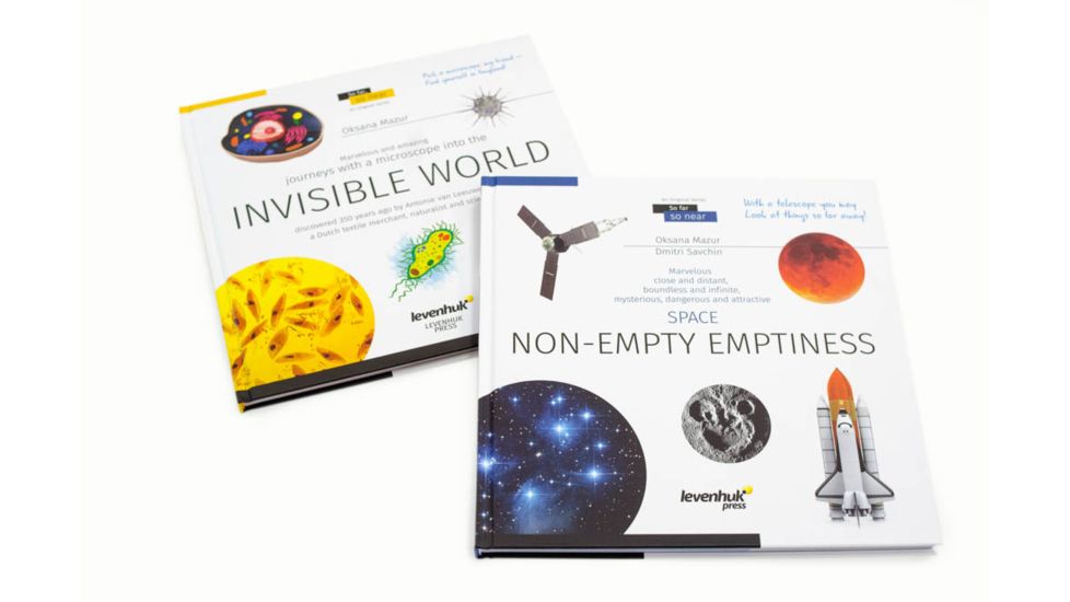Levenhuk Space. Microworld. Knowledge book (two-volume edition), Medium 70730