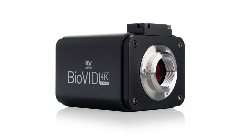 LW Scientific BioVid 4K Microscope Camera, w/ 13.3 in Monitor, BVC-4K16-TVK3