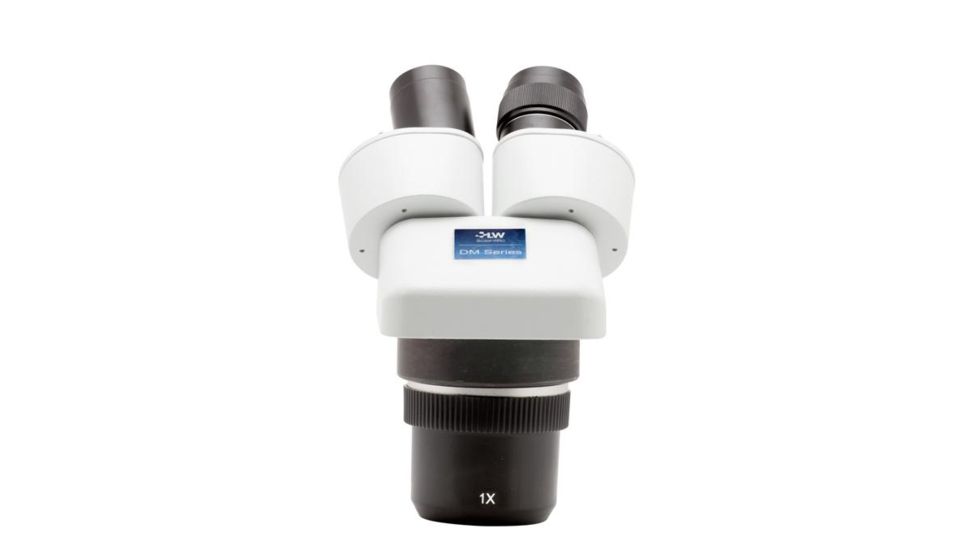 LW Scientific DM Stereo Microscope Dual Mag 1x2 head, no eyepieces, DMH-S12X-77NE