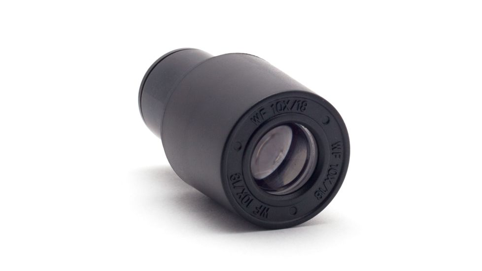 LW Scientific i4 10X/ 18 Eyepiece With Reticle Installed, 23mm Tube, Tapered Shape, i4E-1018-WRET