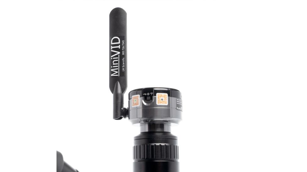 LW Scientific MiniVid 5.0MP Wi-Fi Microscope Camera for iOS Devices and Android Devices, BLACK MVC-U5MP-WiFi