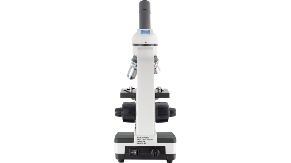 LW Scientific Student Advanced - LED 3 objectives Microscope, Abbe, Iris, Coaxial, EDM-M03A-DAL1