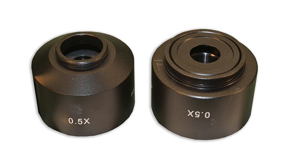 Meiji Techno C-Mount Camera Adapter for MT-51 Trinocular Microscope, 0.5X Lens MA151/MT51/05