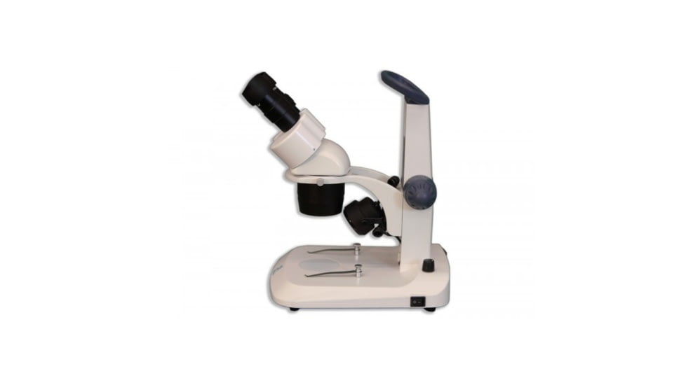 Meiji Techno EM-31 LED Binocular Entry Level Dual 2X/4X Turret Stereo Microscope, White EM-31