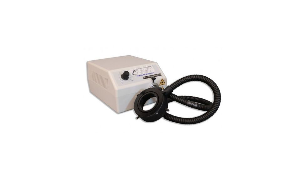 Meiji Techno LED Fiber Optic Illuminator With 60mm Ring Light 100/240V, FL-5000-US-RL
