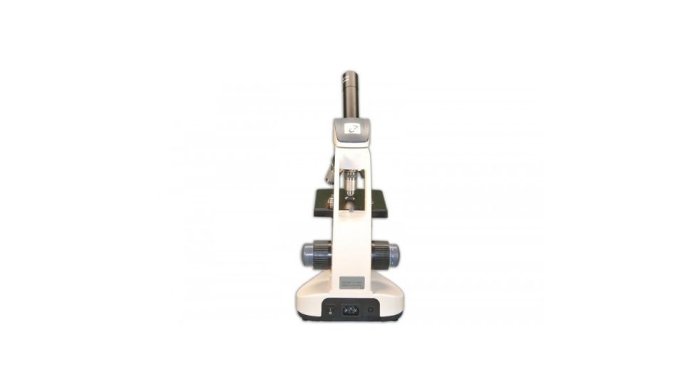 Meiji Techno MT-12 LED Monocular Entry-Level Compound Microscope, White MT-12