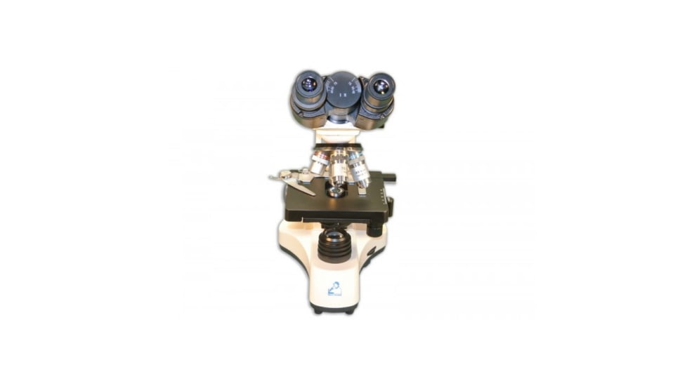 Meiji Techno MT-14 LED Binocular Entry-Level Compound Rechargeable Microscope, White MT-14