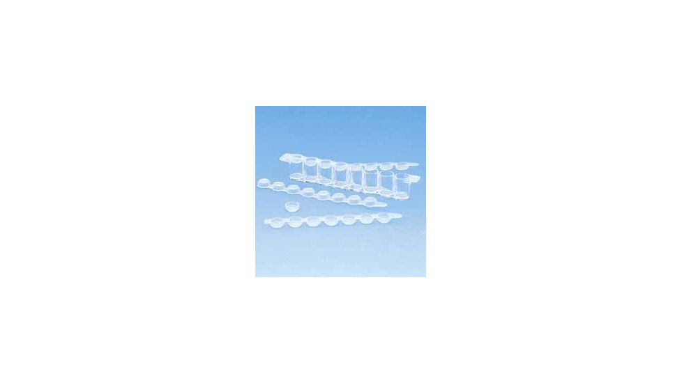 Nalge Nunc 8-Well Strip Cap for 96-Well Plates, NUNC 430805 Strip Caps, Sterile