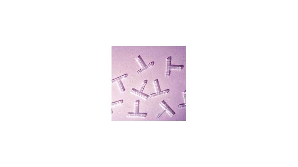 Nalge Nunc Tubing Connectors, Polypropylene, NALGENE 6151-0187 T-Type Connectors