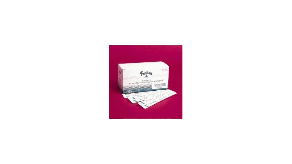 Puritan Medical Sterile Cotton-Tipped Applicator, Puritan Medical Products 25-806-1WC Cotton Swab Tip Strl 6IN PK100