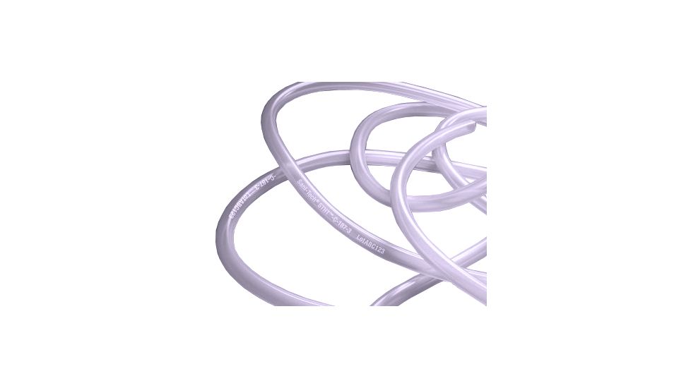 Saint Gobain Sani-Tech Platinum Cured Sanitary Tubing, Silicone, ULTRA-C-062-1