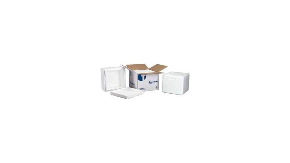 Tegrant Thermosafe Thermosafe Insulated Shippers, Case of 3, Expanded Polystyrene, Thermosafe Brands Assembled Foam Unit In Corrugated Carton, 482
