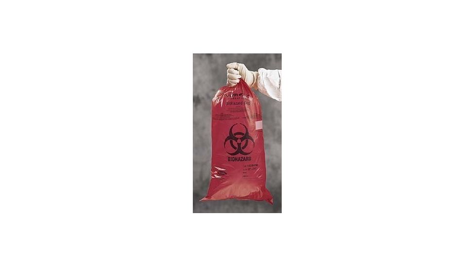 Tufpak Autoclavable Polypropylene Biohazard Bags, 2 mil 14220-090 Printed Bags