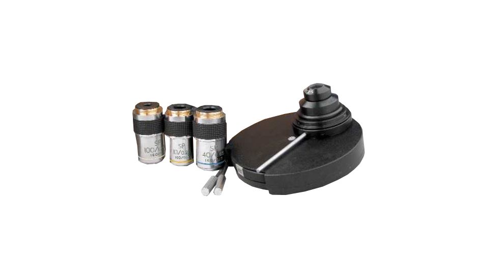 UNICO Semi-plan Phase Set Turret Condenser, 10X, 40X B6-8030