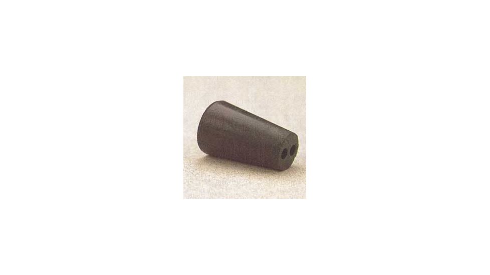 VWR Black Rubber Stoppers, Two-Hole 2--M292